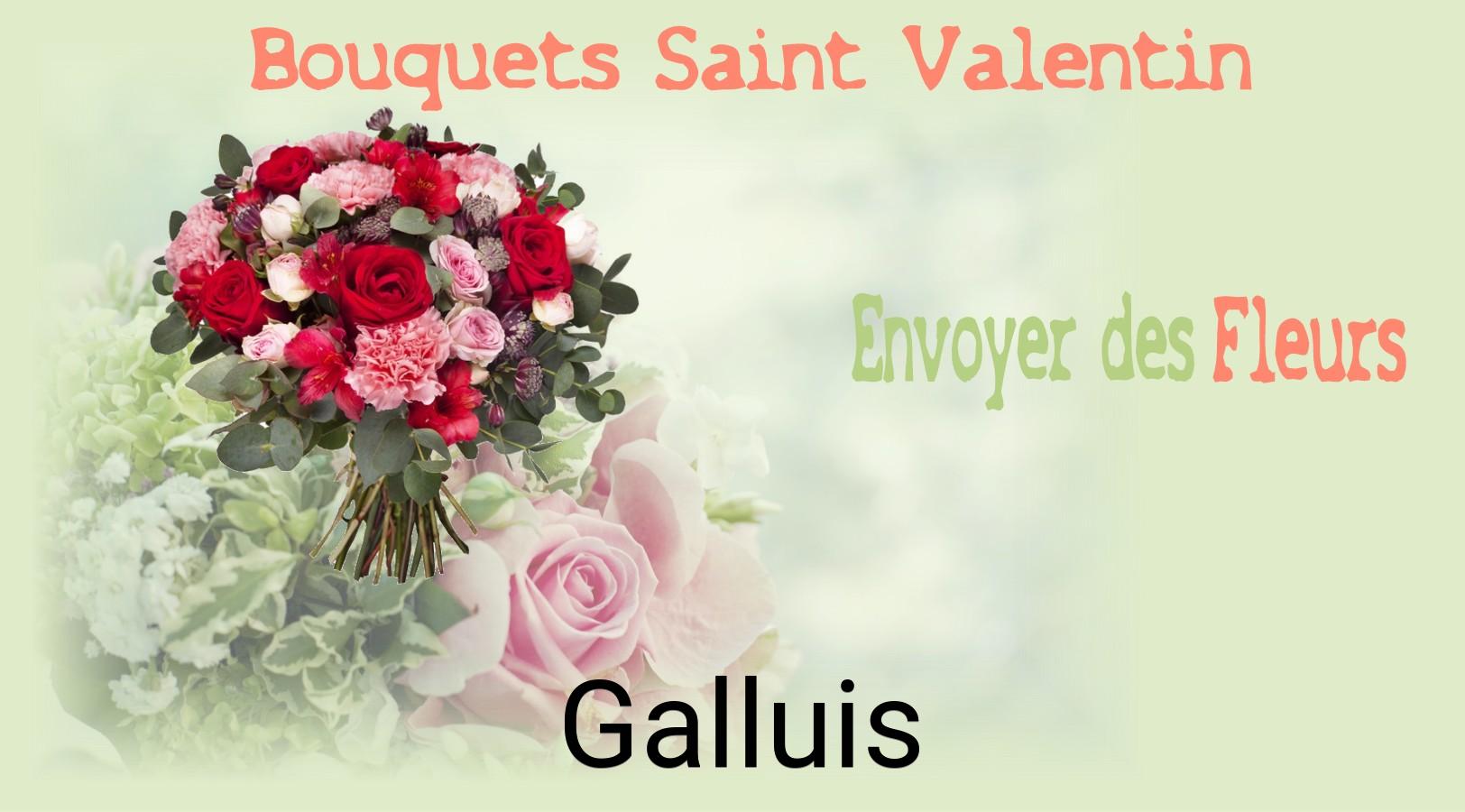 Roses de Saint-Valentin livrées à Galluis
